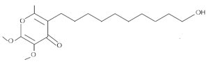 Idebenone chemical formula