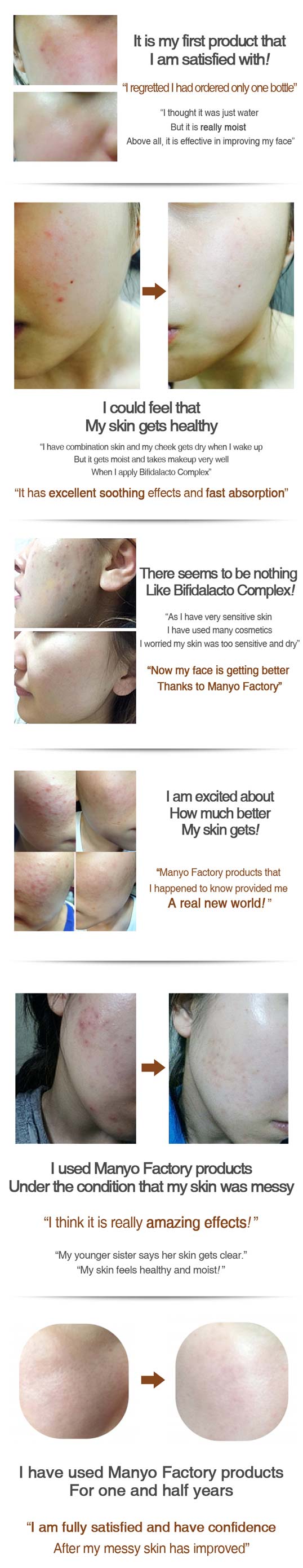 bifida ampoule essence customer feedback before and after use