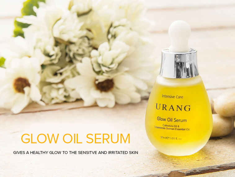 URANG Glow Oil Serum organic skin care product for vegans
