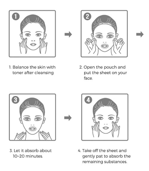 how to use the banobagi anti-oxidant injection mask