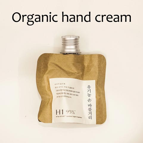 organic hand cream