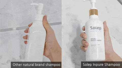 organic shampoo lather test